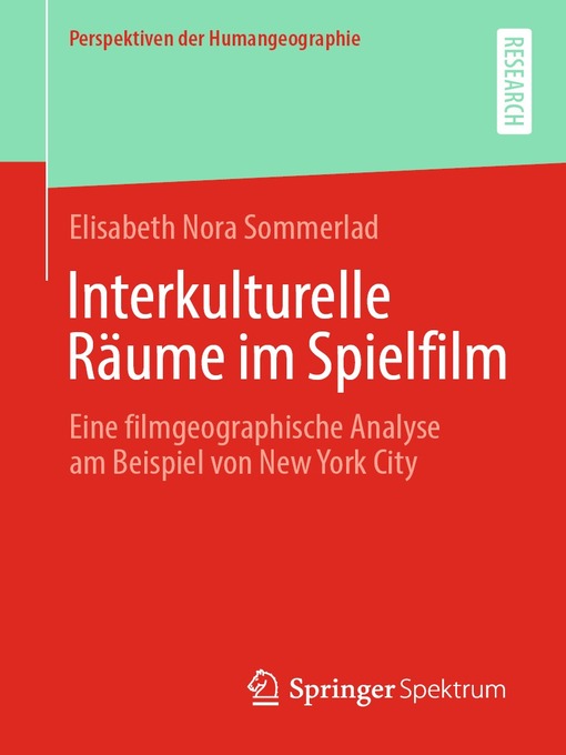Title details for Interkulturelle Räume im Spielfilm by Elisabeth Nora Sommerlad - Available